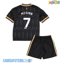 Camisa de time de futebol Aston Villa John McGinn #7 Replicas 2º Equipamento Infantil 2026-27 Manga Curta (+ Calças curtas)
